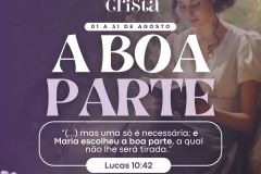 Mês da Mulher Cristã - 08/2024